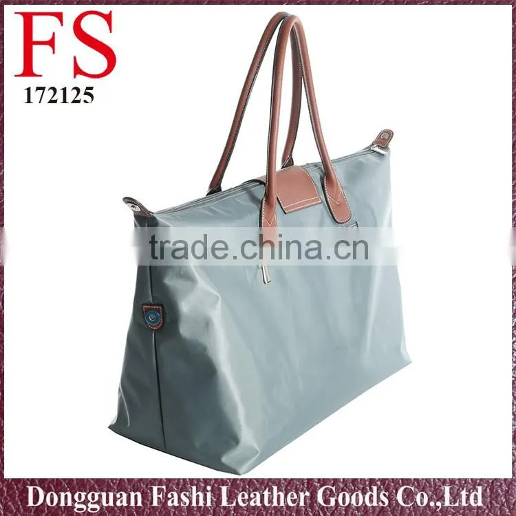 Chinese waterproof cheap travel bags for women nylon travel bags handbags