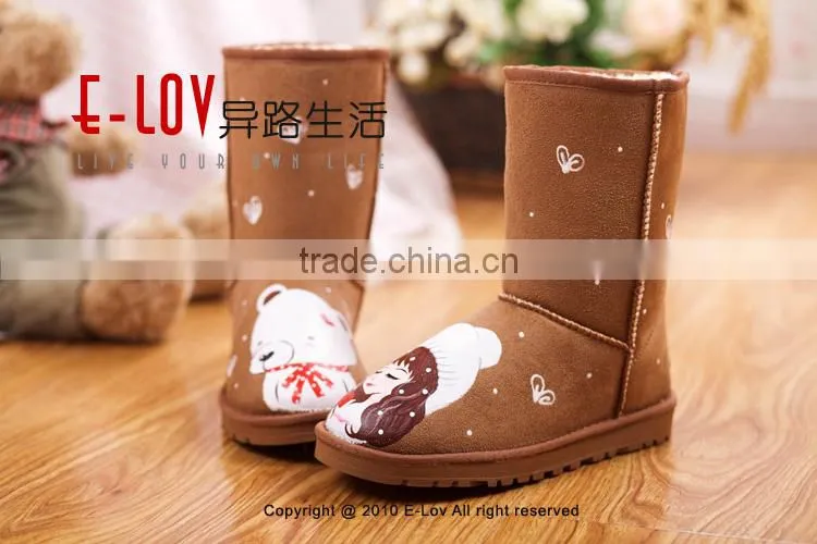 NO.U001LHot sales high quality and cheap snow boots