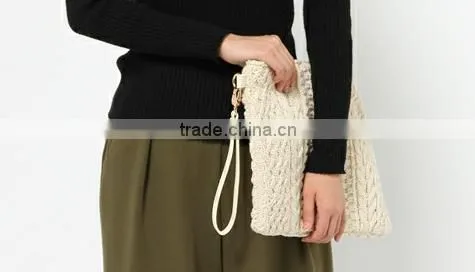 Korea 2016 Fashion Design Sweater Clutch Bag