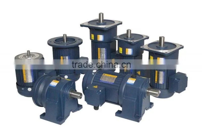 B type Flange Vertical mounted AC gear motor 200w