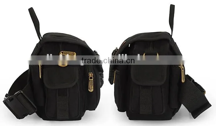 Men Waterproof Waist Bag With Shoulder Strap