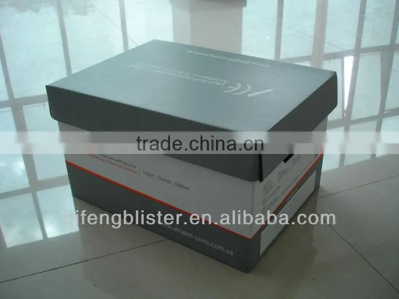 High quality paper material packaging color box