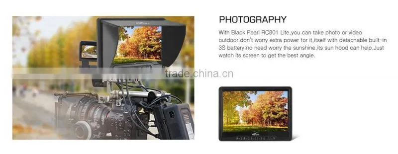 G2961 flysight High resolution display monitor with 7 inch 1280*800 LCD Screen