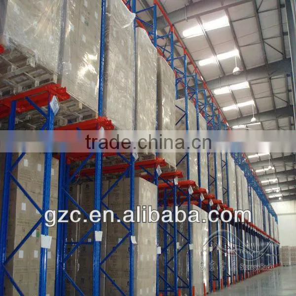 Adjustable Drive-in Heavy Duty Warehouse Rack