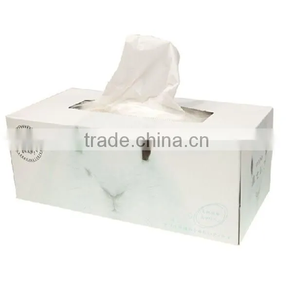 facial tissue box cover paper