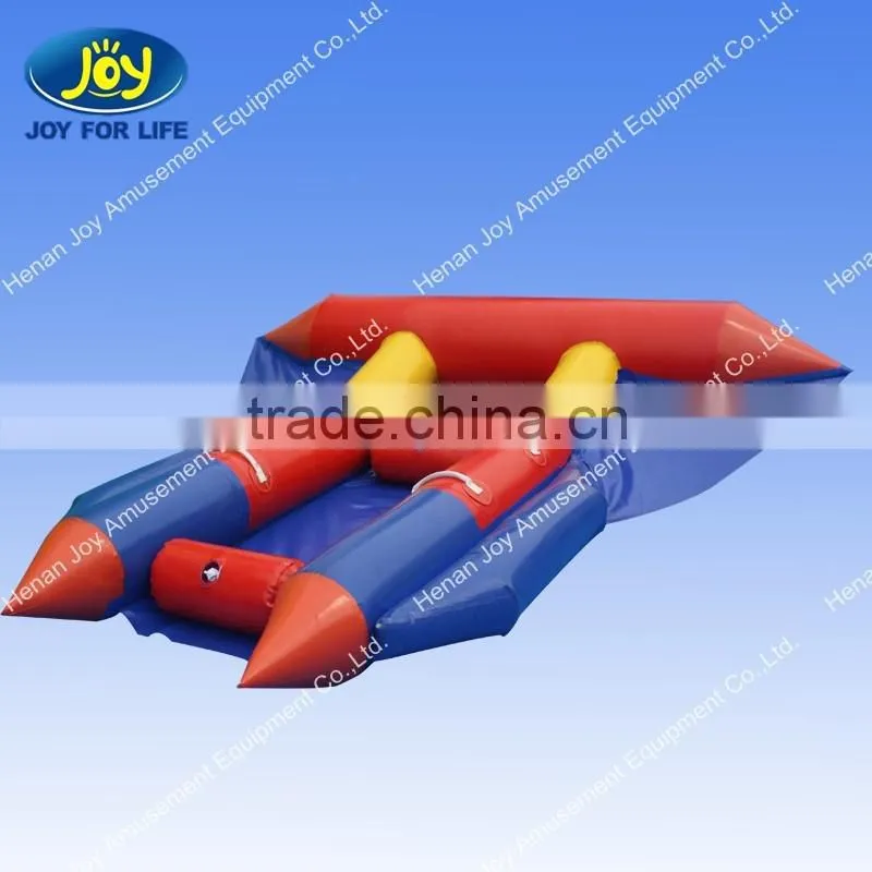Inflatable flying fish banana boat for sale