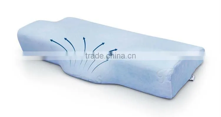 TOP Sale in Amazon half moon baby pillow memory foam pillow