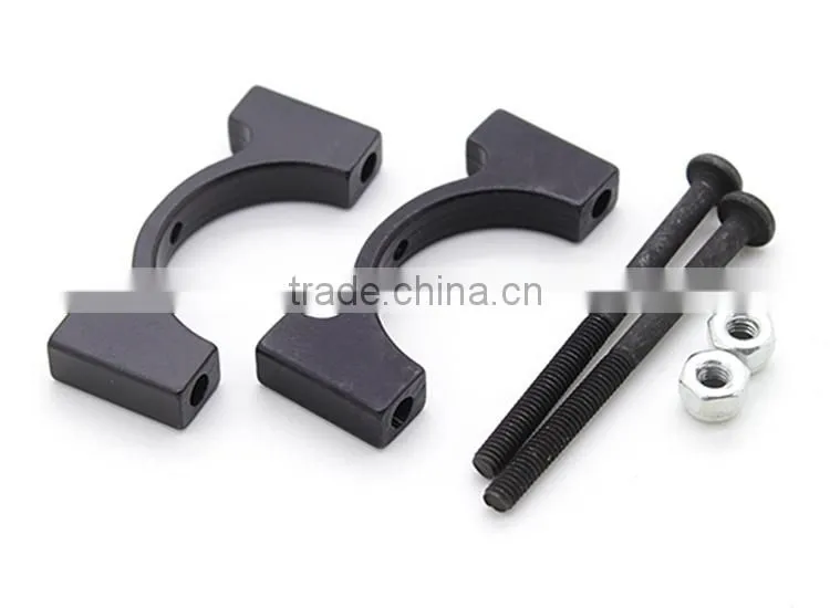 PRECISION Black CNC 12mm 16mm 20mm 22mm 25mm Alimunum Tube Clamps for Quadrocopter