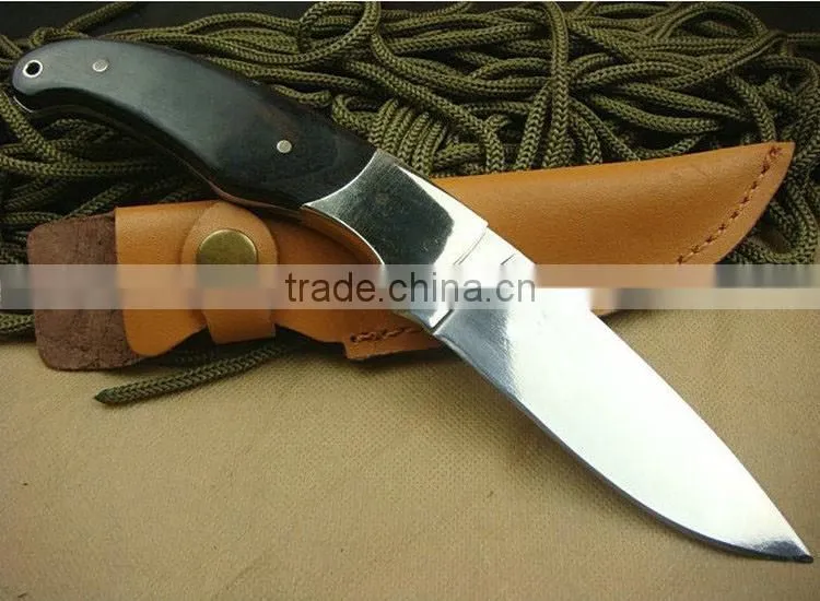 OEM fixed blade hunting knife Camping accessories
