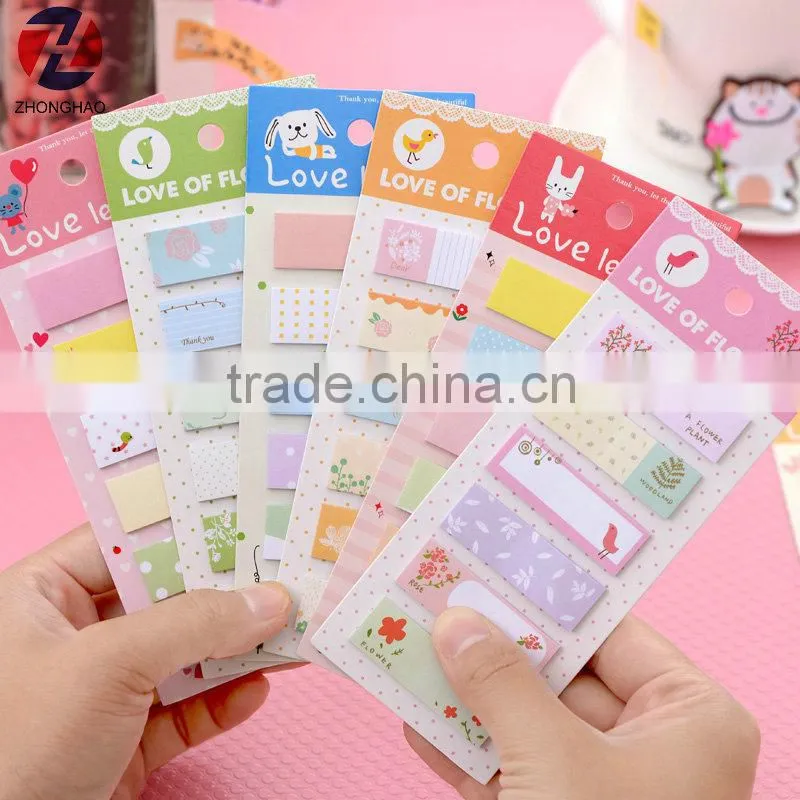 Hot sell product cute design love letter memo