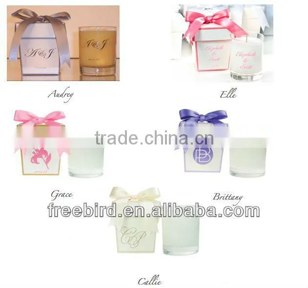 Decorative Scented Soy Candle in Gift Box