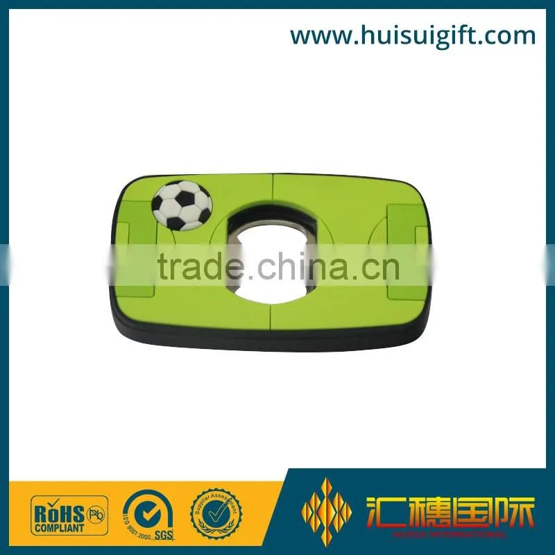 custom hot sale fashionable silicone rubber jar bottle opener