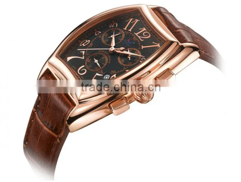 Luxury multifunctional stainless steel watch for men wrist watch