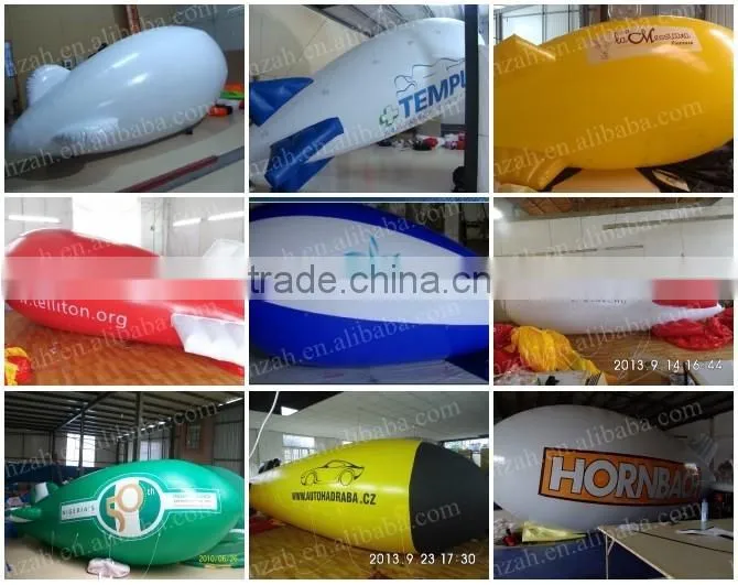 Small Advertising pvc Inflatable Helium Air Ship