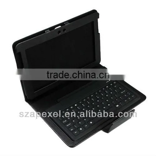 Wireless keyboard blue tooth with tablet PC stand for 10.1" Samsung galaxy Note N8000