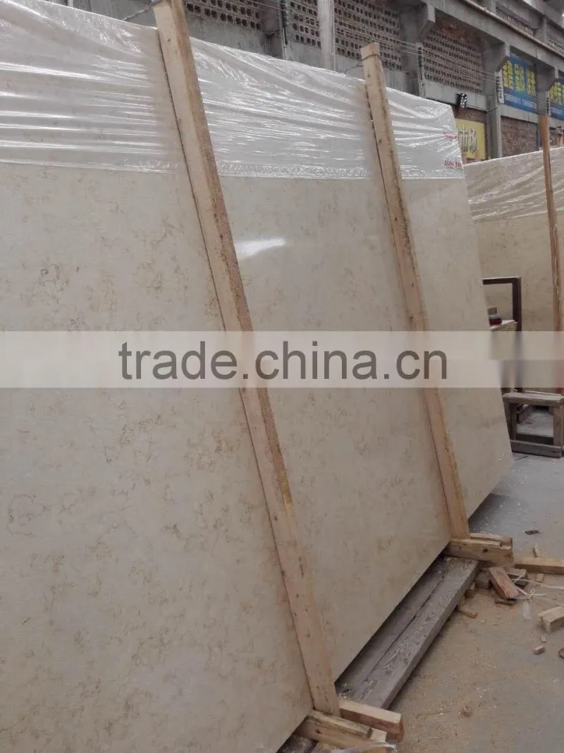 Cream beige tiles floor marble