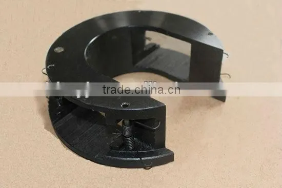 hydraulic tongs' backup jaw plate frame