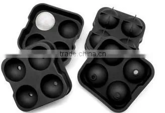 Ice Cream Tools Type and Stocked,Eco-Friendly Feature 4 Whiskey Ice Balls