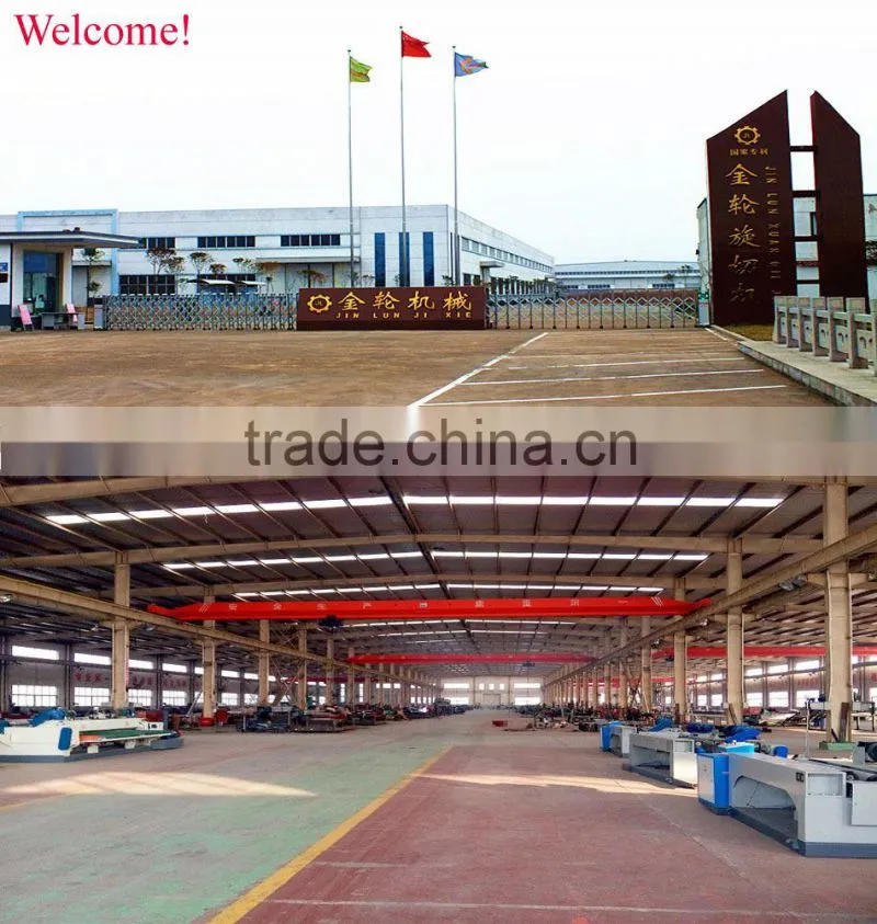 High efficiency China wood rotary cutting machine with CE