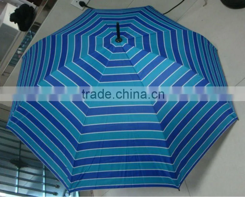 G32H big check promotional golf umbrella