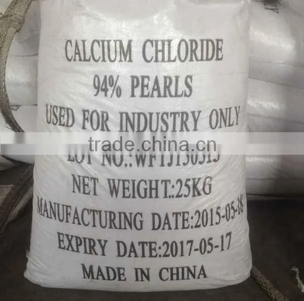 Hot sale snow melting 94% calcium chloride anhydrous best selling products