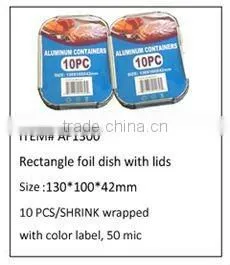 8'' Disposable Square Aluminium Foil Gas Stove Protector With One Hole