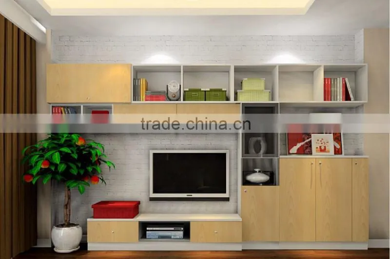 New design living room furniture l shaped tv cabinet