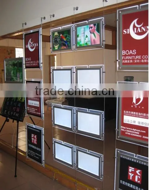 hot sale custom decorate advertising led light box