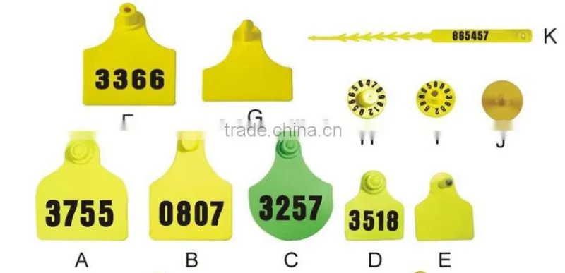Factory Outlet veterinary TPU animal ear tag