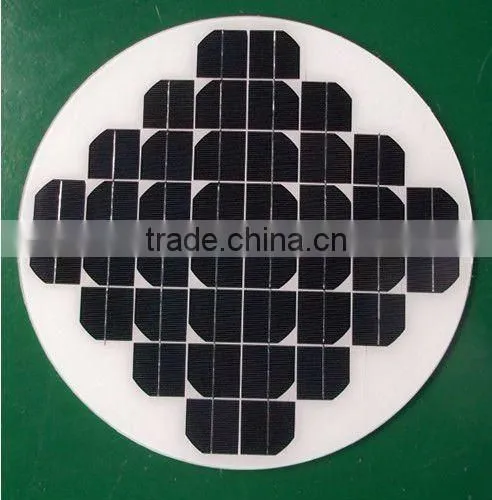 18V100mA Round small Solar Panel for home use