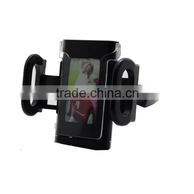 universal cell phone holder walkie talkie holder motorcycle rearviewer mirror mount mount 360 degree rotate new arrival