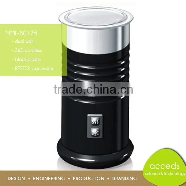 One Button Operation Automatic Cappuccino Quality Coffee Milk Frother