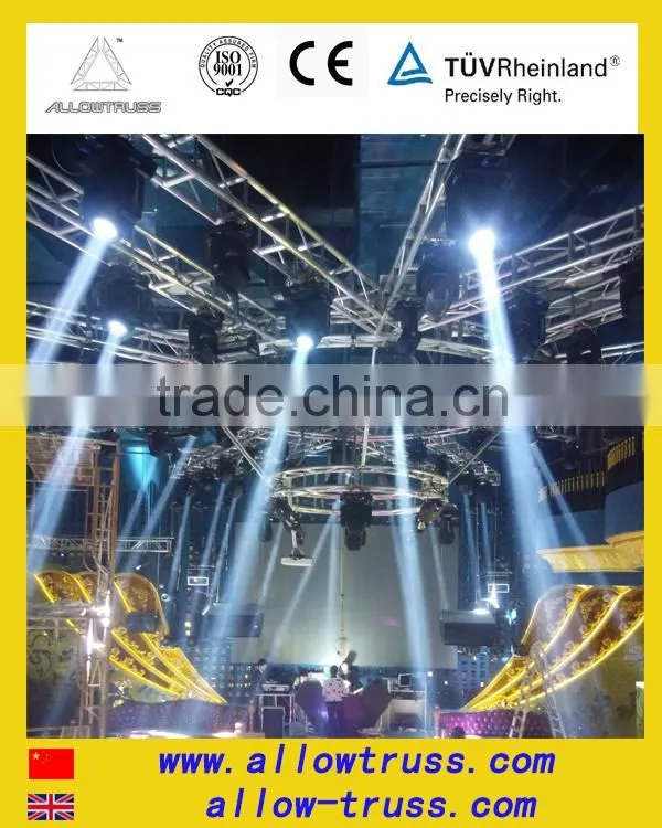 400*400mm Aluminum lighting truss system/ spigot truss
