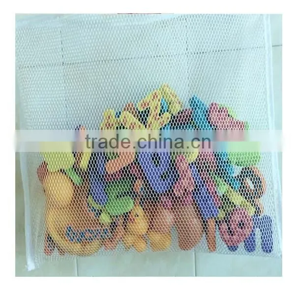 Toys mesh bag on bath room