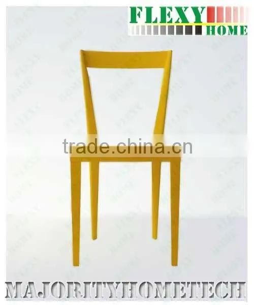 Dining chair with candy color
