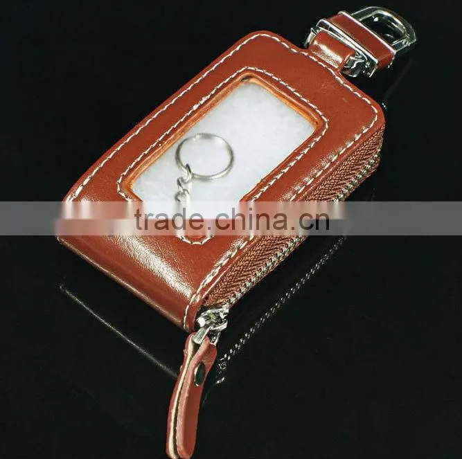 New fashion car key holder 100% genuine leather