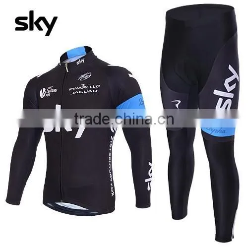 Sky men's sport bike clothing set specialized uniform cycling