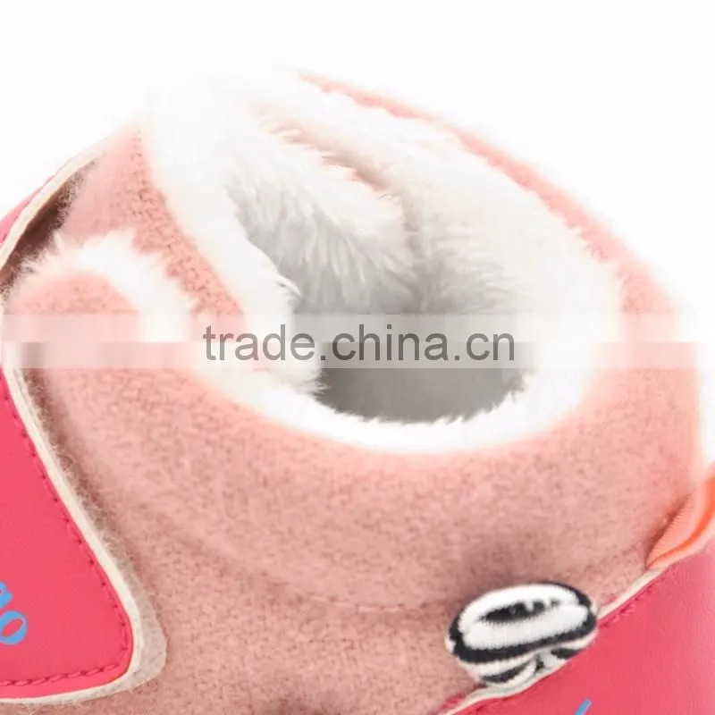 2016 winter top sales cute baby warm shoes kids shoes baby soft shoes