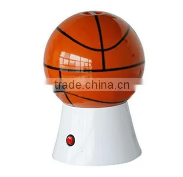 Hot air basketball popcorn maker