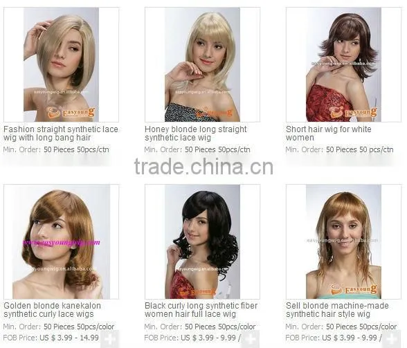 Non-virgin Natural brown curly heat resistant hair wigs for ladies
