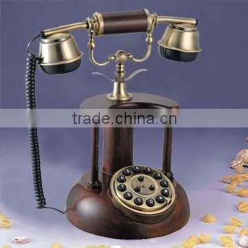 High Quality Home Decorative Wood Telephone Creative Gift For The Elderly