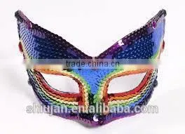 sequin eye mask for party decoration/ hair accessories