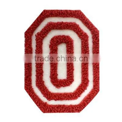 embroidered sew on letters embroidery patches