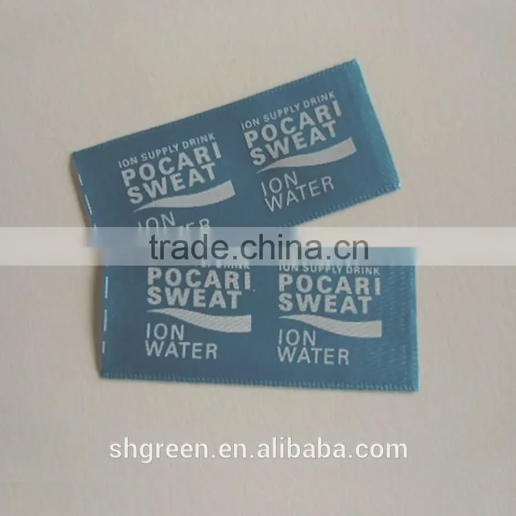 Top sewing printing label tags with full color
