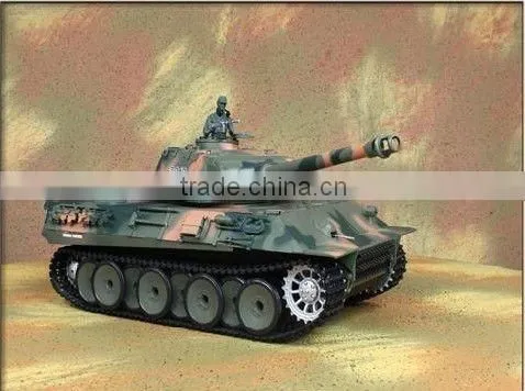 1:16 henglong rc tank/german panther tank with smoking and sound