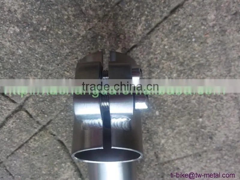 Titanium Tandem Bicycle Stem Custom Titanium Bike Stems for Road Mountain Tandem Bikes XACD Titanium Bike Stem in China