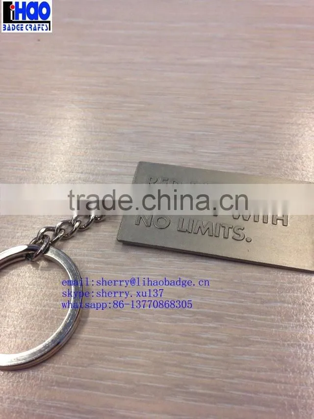 Wholesale Hot Sale Custom Engraved Logo Keychain