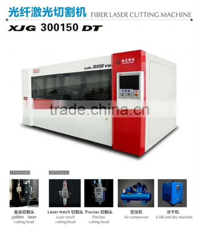Metal Fiber Laser Cutting Machine 500W 1KW 2KW