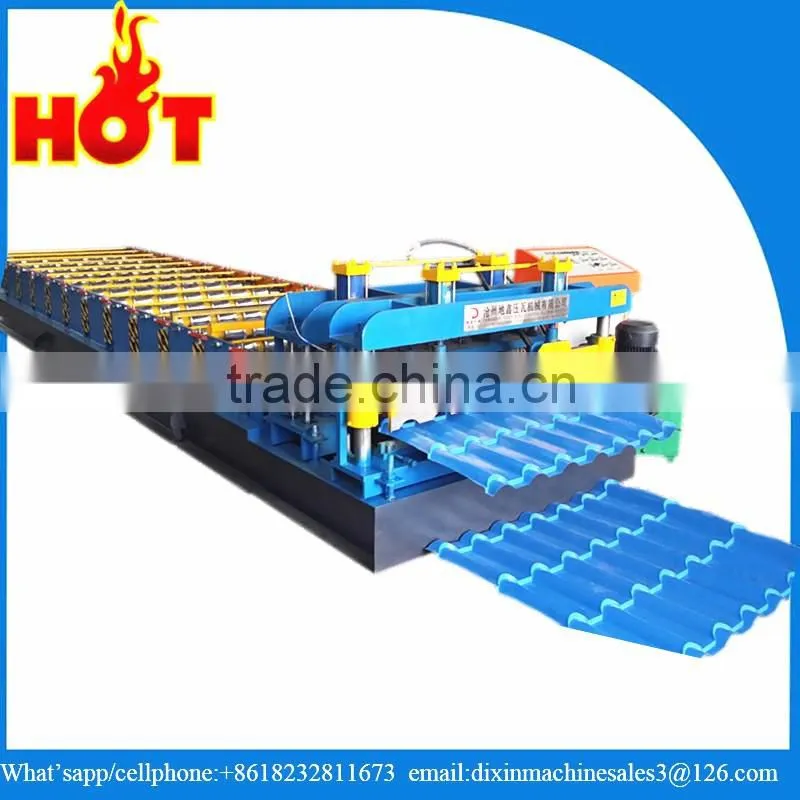 roof or wall cladding system Use Machine,glazed tile profile roll forming machine