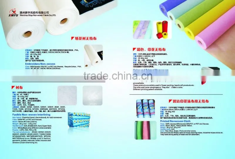 nonwoven Cleaning wipes fabric
